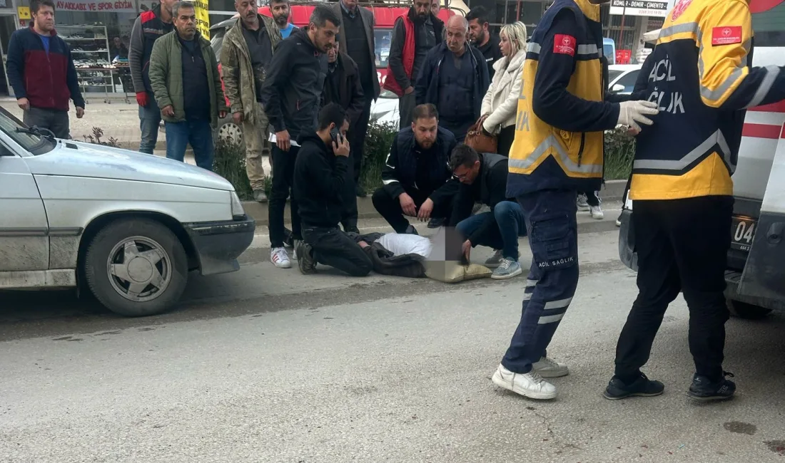 Boyabat'ta üç farklı noktada yarım saat ara ile Adnan Menderes