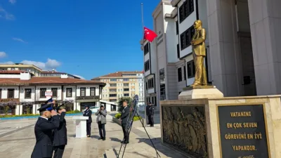 Sinop'un Boyabat ilçesinde, 10 Nisan Polis Haftası etkinlikleri kapsamında bu