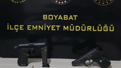 Boyabat İlçe Emniyet Müdürlüğü Asayiş ekipleri, 24 Nisan 2025 tarihinde