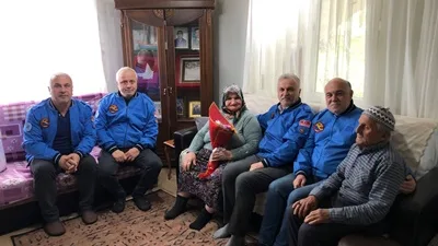 THK Sinop Şube Başkanı Atilla Tezin beraberinde Başkan Yardımcısı Hakan