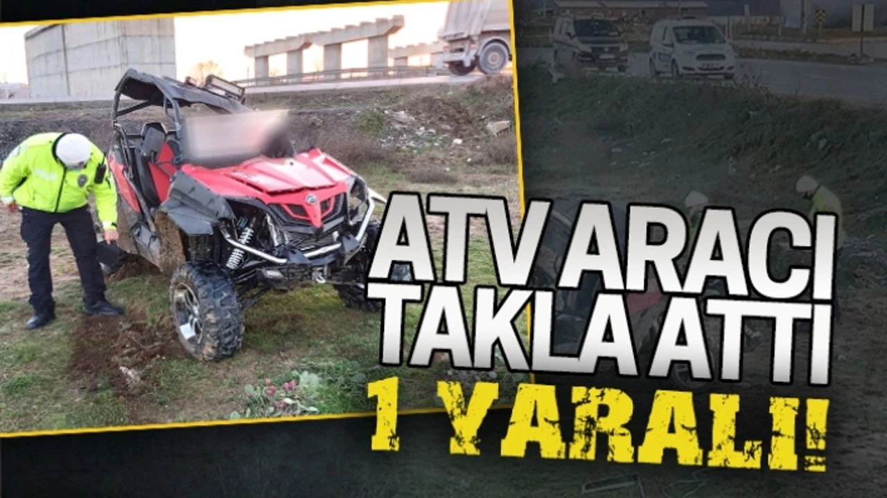Durağan'da yaşanan talihsiz bir ATV kazasında bir vatandaş yaralandı. Olay,