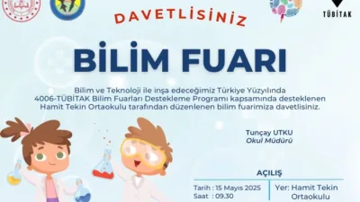Boyabat Hamit Tekin Ortaokulu, bilimsel merakı ve öğrenme coşkusunu bir