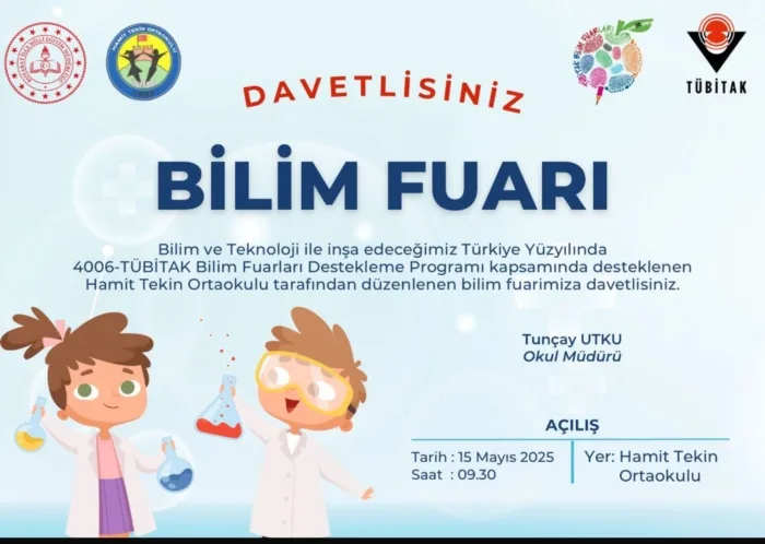Boyabat Hamit Tekin Ortaokulu, bilimsel merakı ve öğrenme coşkusunu bir