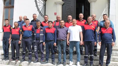 Boyabat İtfaiye Müdürlüğü, personelinin profesyonel gelişimine yönelik çalışmalarına operatörlük sınavı 