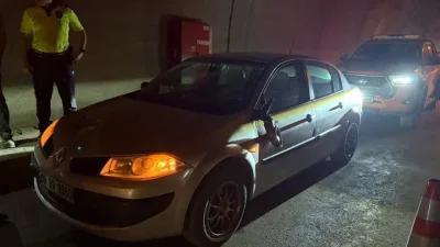 Sinop istikametine seyir halinde olan 06 BR 0060 plakalı otomobil