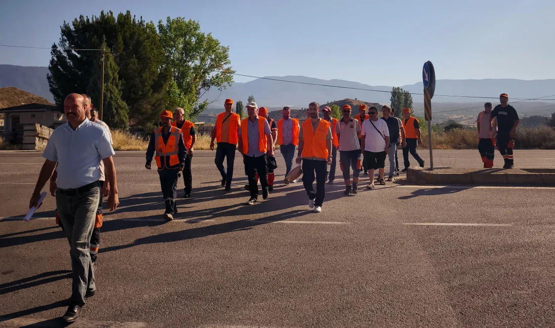  Boyabat  Karayolları’nda görevli kamu işçileri, 2025-2026 yıllarını kapsayan Toplu İş