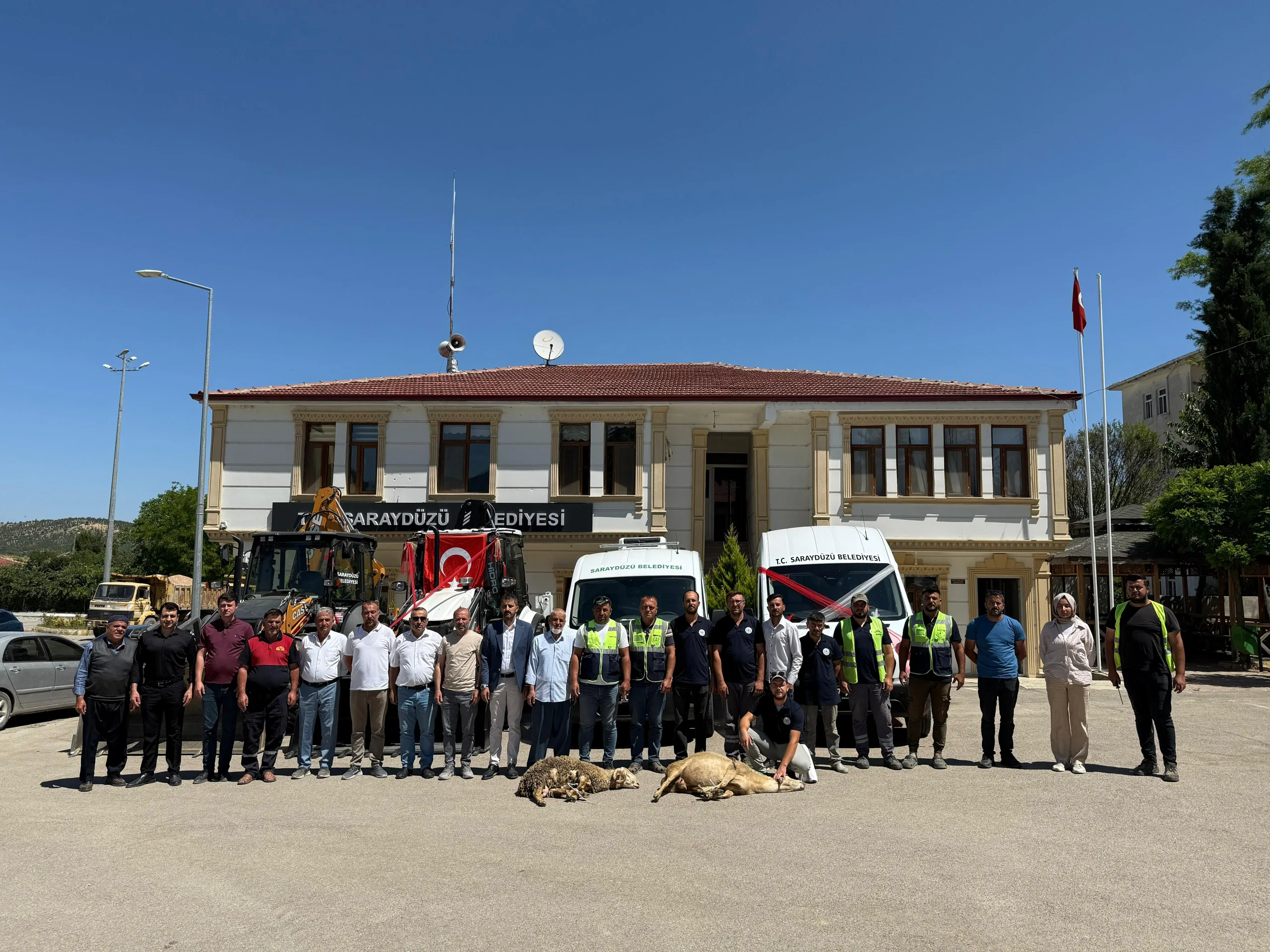Saraydüzü Belediyesi Güçlü Filosuyla Vatandaşa Daha İyi Hizmet Verecek Saraydüzü
