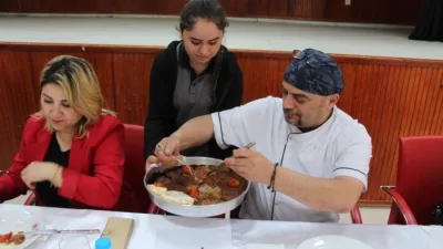 Boyabat'ta düzenlenen "Bi' Projem Var" etkinliklerinin en ağız sulandıran bölümü,