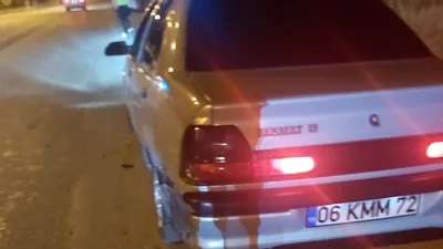 Boyabat'ın Karacaören mevkisinde, 57 ABY 279 plakalı otomobil ile 06