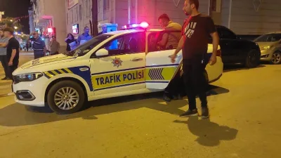 Boyabat İlçe Emniyet Müdürlüğü Trafik Şube ekipleri,  akşam saatlerinde gerçekleştirdikleri
