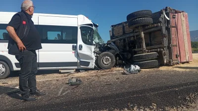  Sabah saatlerinde Boyabat Bektaş Çevre Yolu Kavşağı'nda meydana gelen