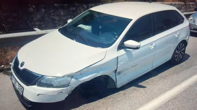 Boyabat Sanayi Bölgesi'ndeki virajda meydana gelen trafik kazasında iki kişi