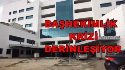 Boyabat 75. Yıl Devlet Hastanesi'nde uzun süredir devam eden başhekimlik