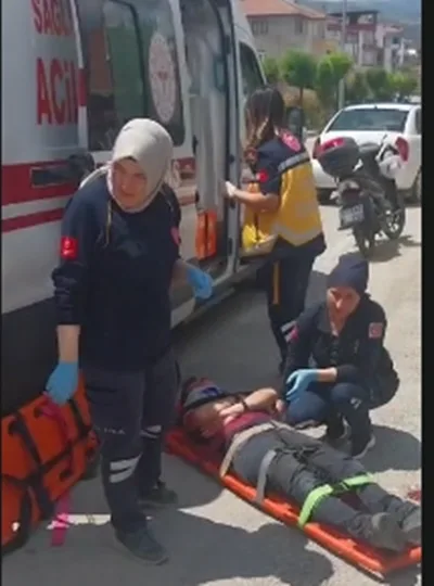 Boyabat Saraydüzü yolunda bugün üzücü bir trafik kazası meydana geldi.