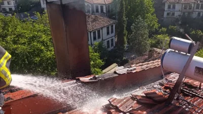 Boyabat'ta son günlerde art arda meydana gelen yangınlar durulmuyor, ilçe