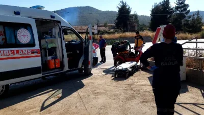Sinop Kastamonu kavşağı istikametinde seyreden 57 DL 310 plakalı elektrikli