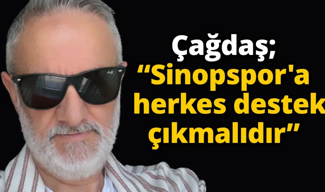 SİNOPSPOR yönetici ve basın sözcüsü Mete Çağdaş SİNOPSPOR’un 57 numaralı