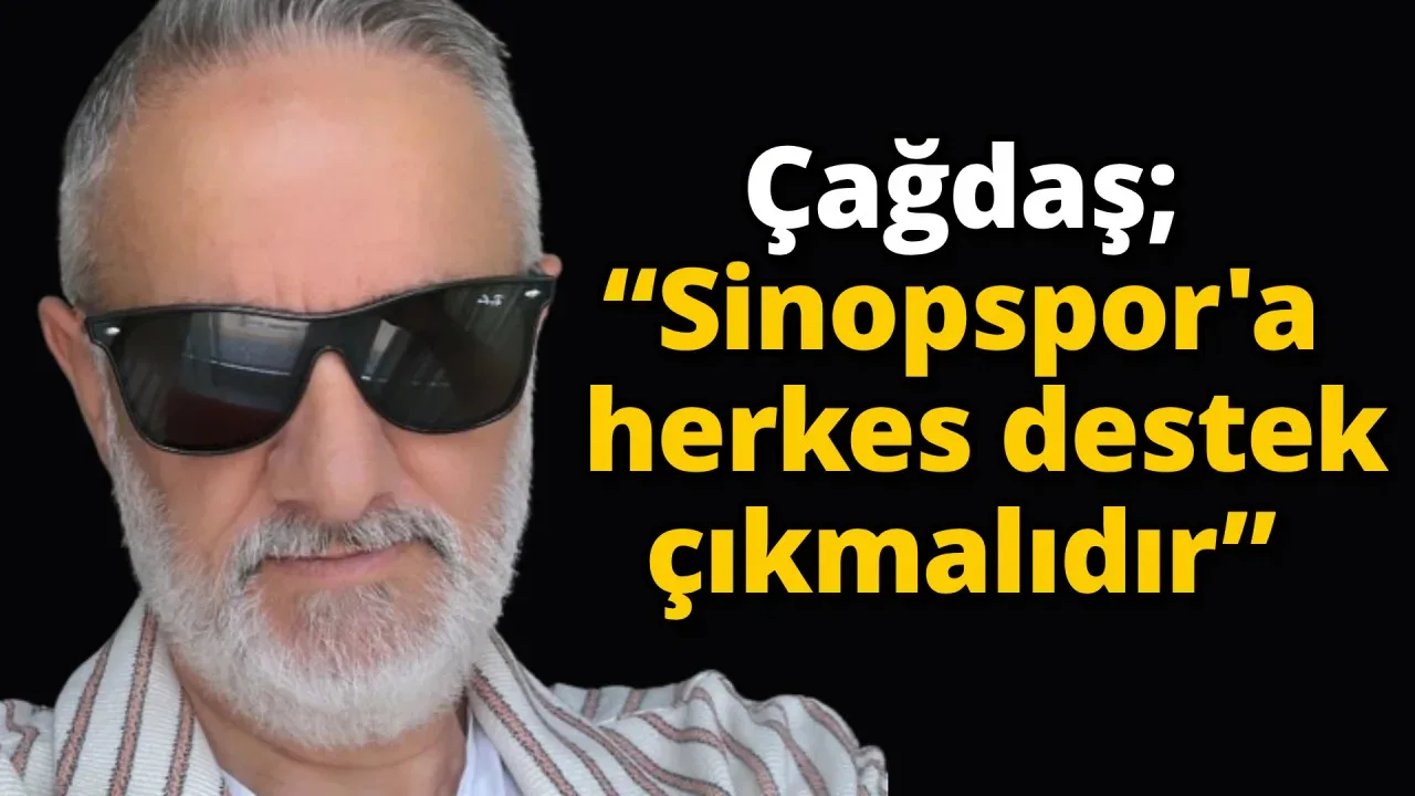 SİNOPSPOR yönetici ve basın sözcüsü Mete Çağdaş SİNOPSPOR’un 57 numaralı