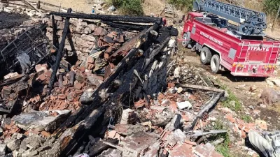 Boyabat'a bağlı Kılıçlı Köyü Kuzköy yaylasında sabah  sularında çıkan
