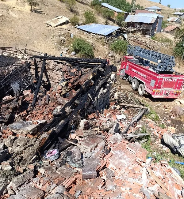 Boyabat'a bağlı Kılıçlı Köyü Kuzköy yaylasında sabah  sularında çıkan