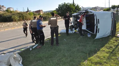Durağan istikametinden Boyabat istikametine seyir halinde bulunan otomobil sürücüsünün kontrolünden