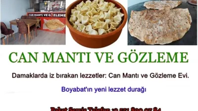 Can Mantı ve Gözleme Evi, damak tadınızı şenlendirecek çorba, gözleme