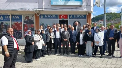 DEVA Partisi Genel Başkanı Ali Babacan, yoğun programına rağmen Sinop’a