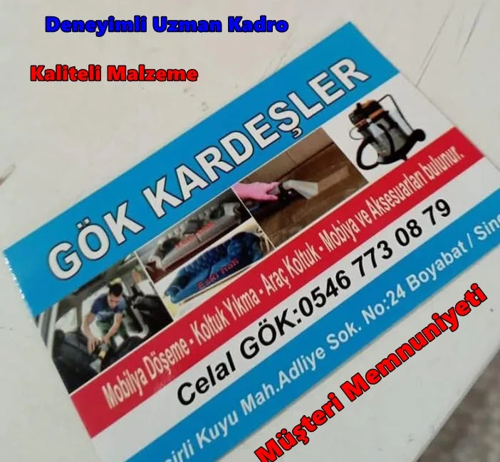 Boyabat'ta mobilya döşeme, koltuk tamiri ve temizliğinde uzman bir çözüm