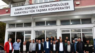 Samsun’un Vezirköprü ilçesinde nakliyecilerin bir araya gelmesiyle kurulan S.S. Vezirköprülüler