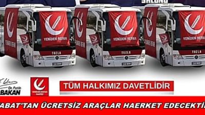 Yeniden Refah Partisi, 16 Kasım 2025 tarihinde gerçekleştirilecek büyük kongreye