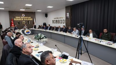 Sinop Üniversitesi Danışma Kurulu Toplantısı’nda üniversite–şehir–sektör iş birliği, müfredat çalışmaları