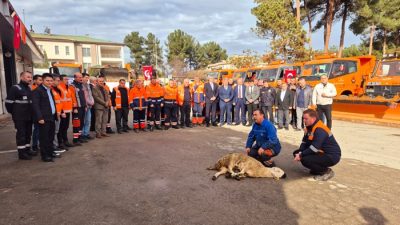 Boyabat Karayolları 79. Şube Şefliği, kış mevsimiyle birlikte karla mücadele
