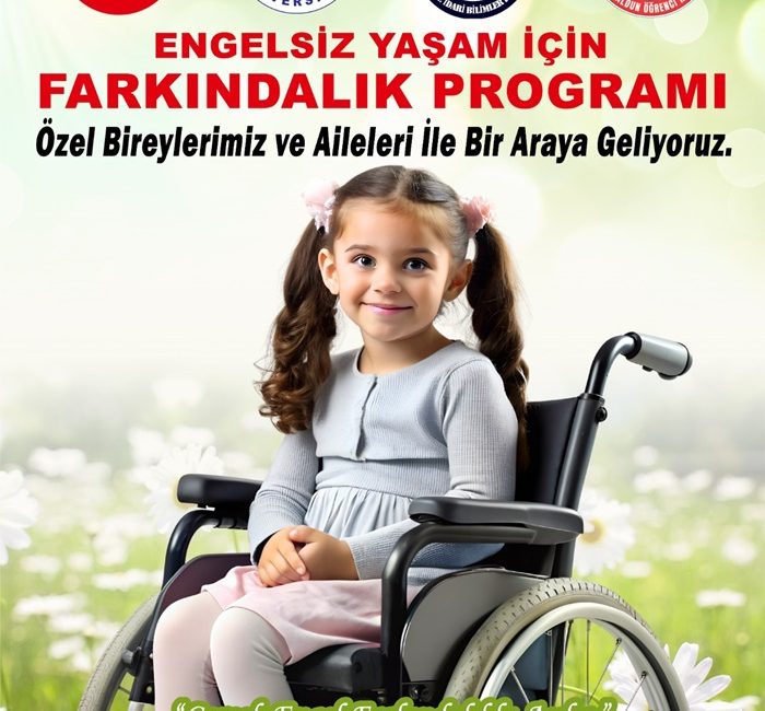 Boyabat Belediyesi tarafından 19 Aralık Cuma günü düzenlenecek “Engelsiz Yaşam