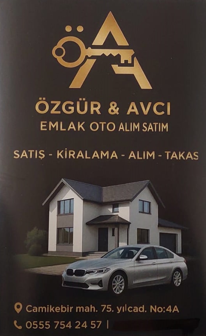 Boyabat’ta Oto ve Gayrimenkulde Güvenin Adresi: Avcı Oto Galeri & Emlak5757