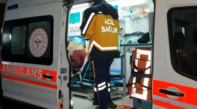 Boyabat Camikebir Mahallesi’nde karbonmonoksit gazından etkilenen bir vatandaş, 112 ekipleri