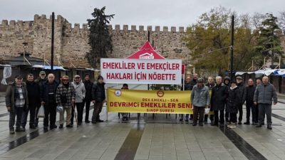 CHP’den Emekli Nöbetine Sinop’tan Güçlü Cumhuriyet Halk Partisi (CHP) TBMM