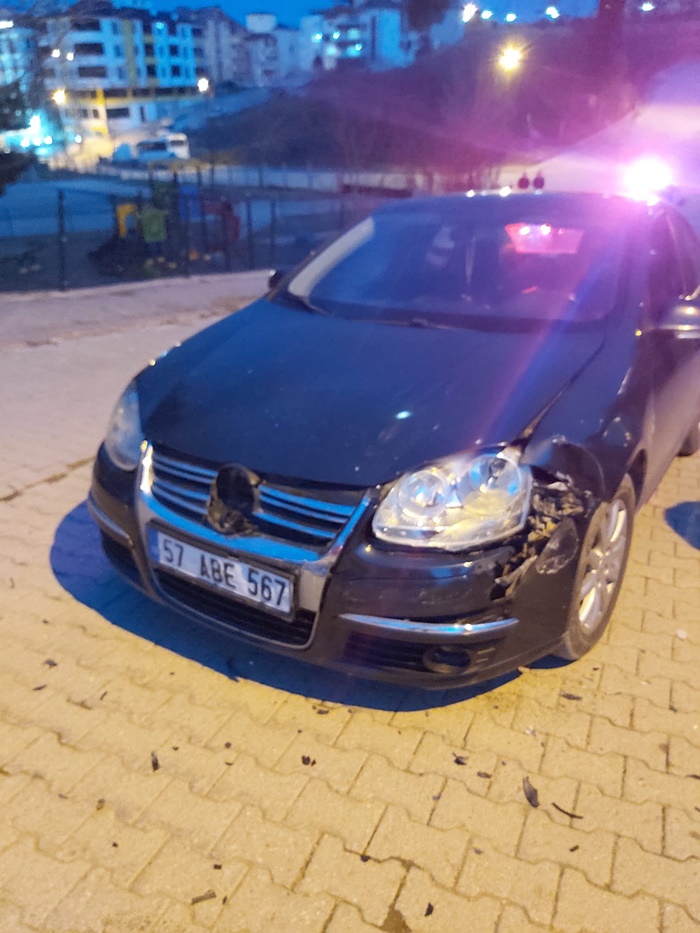 sinop boyabat otomobil motosiklet kazasi78965236