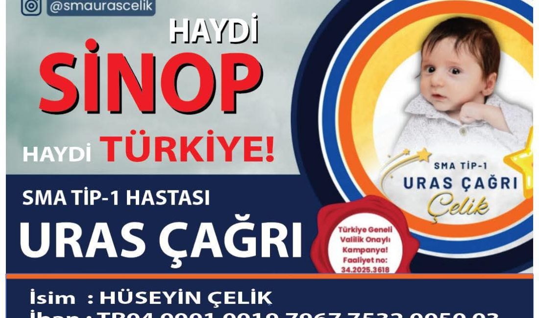 Hüseyin Çakırbaş, SMA Tip-1 hastası URAS Bebek için 50 bin