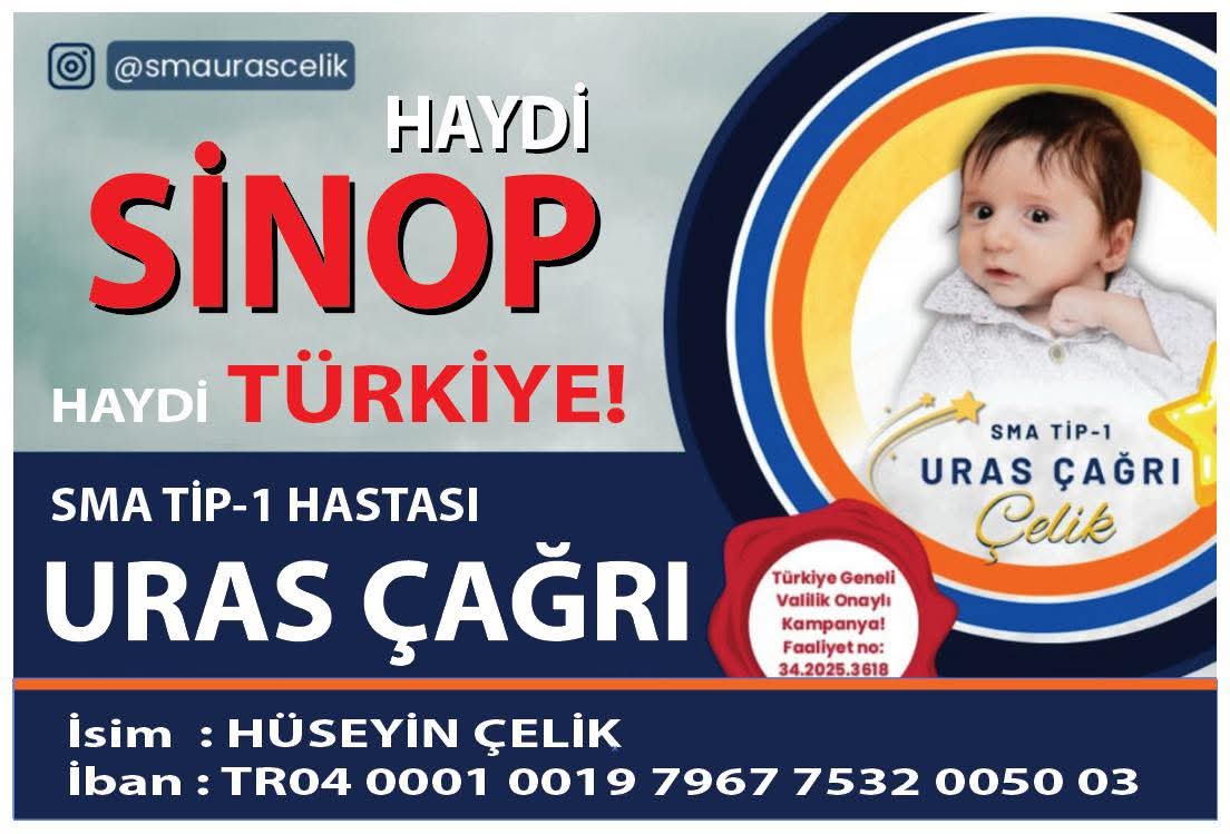Hüseyin Çakırbaş, SMA Tip-1 hastası URAS Bebek için 50 bin