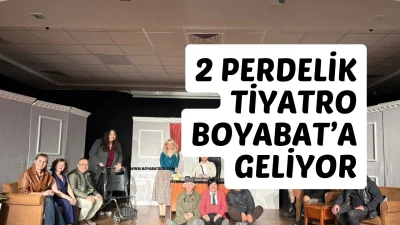 Boyabat Belediyesi tarafından düzenlenen ücretsiz tiyatro gösterimi, 7 Şubat 2026