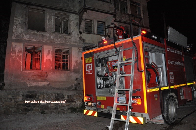 Sinop Boyabat'ta akşam saatlerinde hareketli
