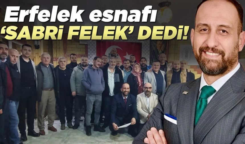 Erfelek Esnaf ve Sanatkarlar Odası olağan genel kurulunda Sabri Felek