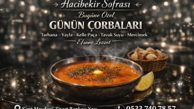 Geleneksel Türk mutfağının en seçkin örneklerini, ev yapımı sıcaklığında sunan