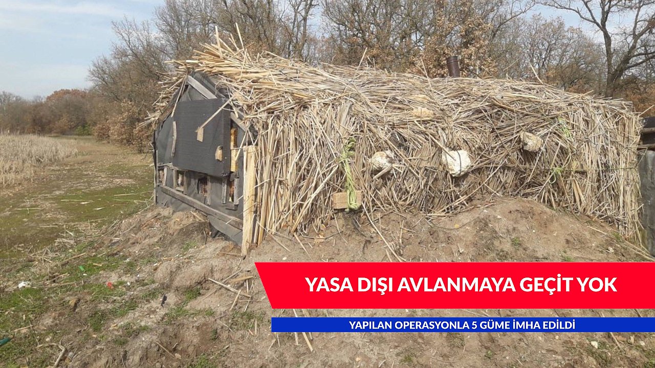 Sinop’ta DKMP ekipleri tarafından yapılan denetimlerde yasa dışı avcılıkta kullanılan