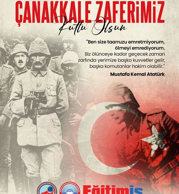 Sinop Eğitim İş Sendikası Sinop Şube Başkanlığı 18 mart şehitleri