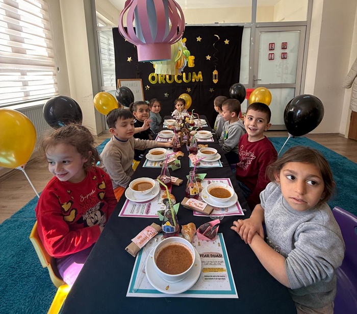 Özel Eğitim Uygulama Okulu anasınıfı öğrencileri, Maarifin Kalbinde Ramazan etkinlikleri
