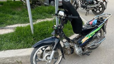 Boyabat’ta gürültü kirliliğine neden olan motosikletlere yönelik denetim yapan Boyabat