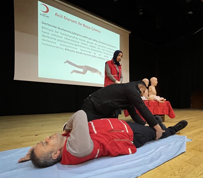 Boyabat Belediyesi Arama Kurtarma Ekibi, Türk Kızılayı iş birliğiyle düzenlenen