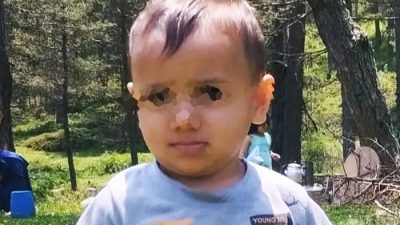 Saraççayı Köyü’nde kaybolan 2 yaşındaki Ayaz Aydoğan, jandarma ve vatandaşların