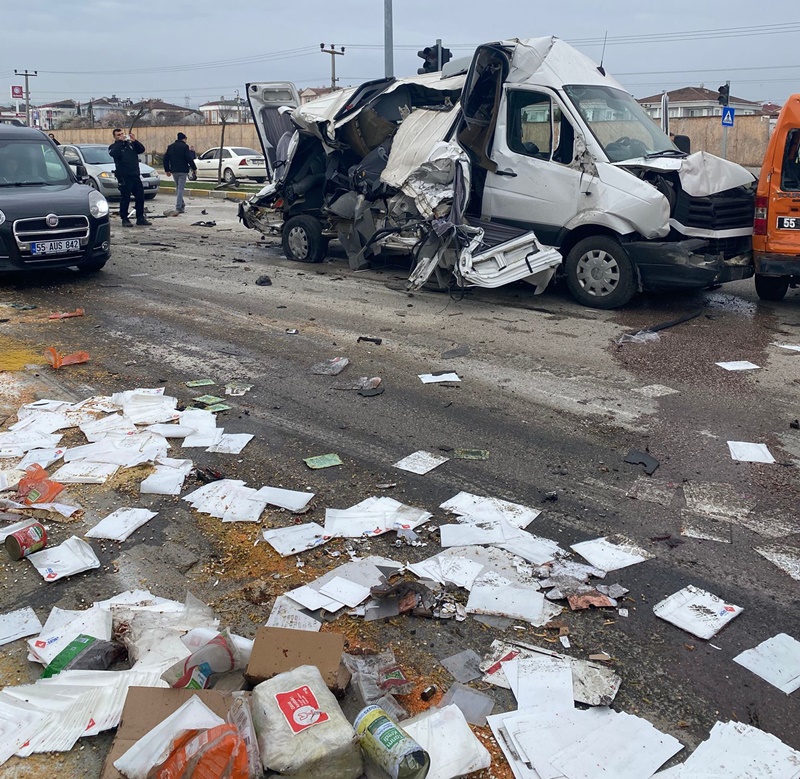 samsun vezirkopru tir trafik kazasi son dakika11145